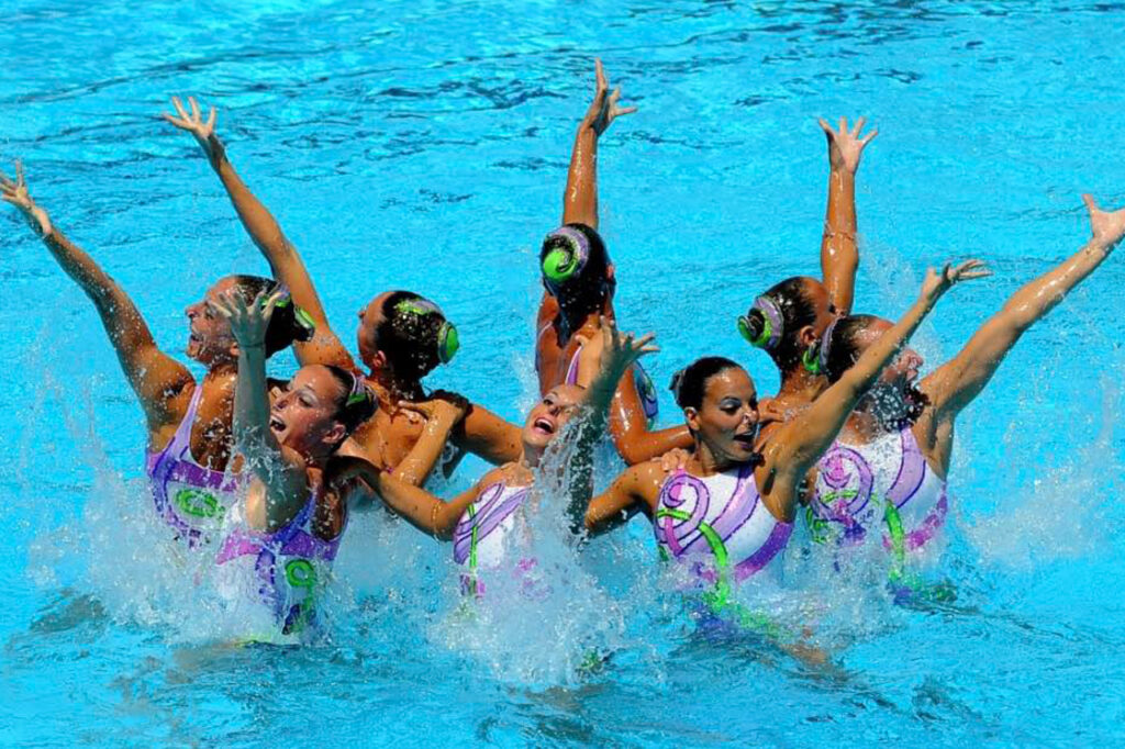 PISCINA lanciani nuoto sincronizzato